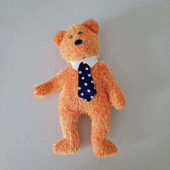 TY Beanie Baby Pappa 2002 Orange Plush Teddy Bear Fathers Day Retired - Picture 3 of 6